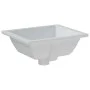 Lavabo de baño rectangular cerámica blanco 36x31,5x16,5 cm de vidaXL, Lavabos - Ref: Foro24-153729, Precio: 37,90 €, Descuent...