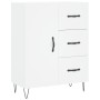 Aparador alto madera contrachapada blanco 69,5x34x180 cm de vidaXL, Aparadores - Ref: Foro24-3189437, Precio: 152,17 €, Descu...