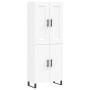 Aparador alto madera contrachapada blanco 69,5x34x180 cm de vidaXL, Aparadores - Ref: Foro24-3199577, Precio: 152,63 €, Descu...