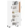 Hoher Schrank aus weißem Sperrholz 69,5x34x180 cm von vidaXL, Sideboards - Ref: Foro24-3199577, Preis: 155,73 €, Rabatt: %