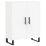 Aparador alto madera contrachapada blanco 69,5x34x180 cm de vidaXL, Aparadores - Ref: Foro24-3199577, Precio: 152,63 €, Descu...
