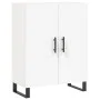 Hoher Schrank aus weißem Sperrholz 69,5x34x180 cm von vidaXL, Sideboards - Ref: Foro24-3199577, Preis: 155,73 €, Rabatt: %