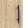 Aparador alto madera contrachapada color roble 69,5x34x180 cm de vidaXL, Aparadores - Ref: Foro24-3199580, Precio: 163,94 €, ...
