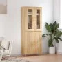 Hohes Sideboard aus eichenfarbenem Sperrholz, 69,5 x 34 x 180 cm von vidaXL, Sideboards - Ref: Foro24-3198204, Preis: 151,81 ...