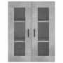 Concrete gray plywood tall sideboard 69.5x34x180 cm by vidaXL, Sideboards - Ref: Foro24-3198213, Price: 156,37 €, Discount: %
