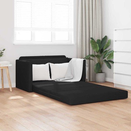 Sofá cama 110cm Negro tela en Sofás | Comprar online en Foru.es