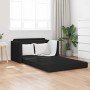 Sofá cama 110cm Negro tela en Sofás | Comprar online en Foru.es