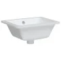 Lavabo de baño rectangular cerámica blanco 39x30x18,5 cm de vidaXL, Lavabos - Ref: Foro24-153730, Precio: 63,27 €, Descuento: %