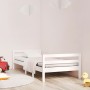 Estructura de cama madera maciza de pino blanco 80x200 cm de vidaXL, Camas y somieres - Ref: Foro24-821630, Precio: 155,05 €,...