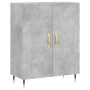 Aparador alto madera contrachapada gris hormigón 69,5x34x180 cm de vidaXL, Aparadores - Ref: Foro24-3198197, Precio: 155,05 €...