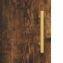Aparador alto madera contrachapada roble ahumado 69,5x34x180 cm de vidaXL, Aparadores - Ref: Foro24-3198206, Precio: 155,62 €...