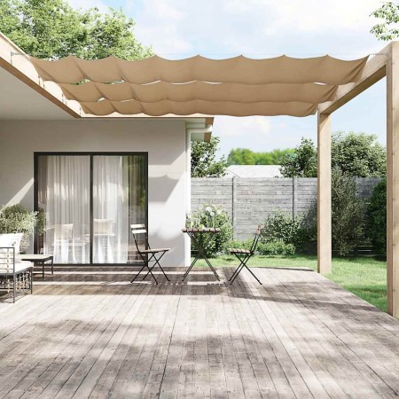 Toldo vertical tela oxford gris taupe 100x800 cm en Sombrillas | Comprar online en Foru.es