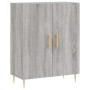 Aparador alto madera contrachapada gris sonoma 69,5x34x180 cm de vidaXL, Aparadores - Ref: Foro24-3198207, Precio: 161,84 €, ...