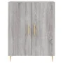 High sideboard sonoma gray plywood 69.5x34x180 cm by vidaXL, Sideboards - Ref: Foro24-3198207, Price: 160,14 €, Discount: %