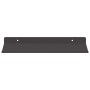 Estante de pared con estante 2 pcs Negro 80 x 18 x 2.5 cm en Estanterías | Comprar online en Foru.es