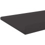 Estante de pared con estante 2 pcs Negro 80 x 18 x 2.5 cm en Estanterías | Comprar online en Foru.es