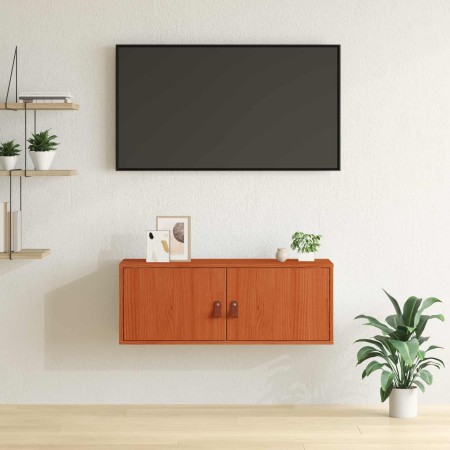 Armario de Pared con estante Marrón cera 80 x 30 x 30 cm en Estanterías | Comprar online en Foru.es