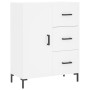 Aparador alto madera contrachapada blanco 69,5x34x180 cm de vidaXL, Aparadores - Ref: Foro24-3189445, Precio: 160,31 €, Descu...