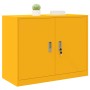 Armario de almacenamiento Amarillo Mostaza 90 x 40 x 70 cm en Armarios archivadores | Comprar online en Foru.es