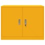 Armario de almacenamiento Amarillo Mostaza 90 x 40 x 70 cm en Armarios archivadores | Comprar online en Foru.es