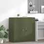 Armario de almacenamiento Verde Oliva 90 x 40 x 90 cm en Armarios archivadores | Comprar online en Foru.es