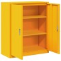 Armario de almacenamiento Amarillo Mostaza 90 x 40 x 105 cm en Armarios archivadores | Comprar online en Foru.es