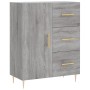 Aparador alto madera contrachapada gris sonoma 69,5x34x180 cm de vidaXL, Aparadores - Ref: Foro24-3189435, Precio: 154,82 €, ...