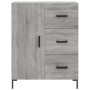 Aparador alto madera contrachapada gris sonoma 69,5x34x180 cm de vidaXL, Aparadores - Ref: Foro24-3189451, Precio: 165,82 €, ...