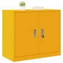 Armario de almacenamiento Amarillo Mostaza 80 x 40 x 70 cm en Armarios archivadores | Comprar online en Foru.es