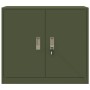 Armario de almacenamiento Verde Oliva 80 x 40 x 70 cm en Armarios archivadores | Comprar online en Foru.es