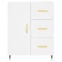 Aparador alto madera contrachapada blanco 69,5x34x180 cm de vidaXL, Aparadores - Ref: Foro24-3189421, Precio: 145,73 €, Descu...