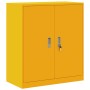 Armario de almacenamiento Amarillo Mostaza 80 x 40 x 90 cm en Armarios archivadores | Comprar online en Foru.es