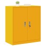 Armario de almacenamiento Amarillo Mostaza 80 x 40 x 90 cm en Armarios archivadores | Comprar online en Foru.es