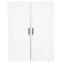 Tall white plywood sideboard 69.5x34x180 cm by vidaXL, Sideboards - Ref: Foro24-3195971, Price: 170,14 €, Discount: %