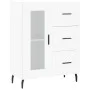 Tall white plywood sideboard 69.5x34x180 cm by vidaXL, Sideboards - Ref: Foro24-3195971, Price: 170,14 €, Discount: %