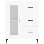 Tall white plywood sideboard 69.5x34x180 cm by vidaXL, Sideboards - Ref: Foro24-3195971, Price: 170,14 €, Discount: %