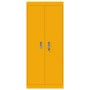 Armario de almacenamiento Amarillo Mostaza 60 x 40 x 140 cm en Armarios archivadores | Comprar online en Foru.es