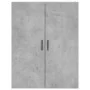 Tall plywood gray concrete sideboard 69.5x34x180 cm by vidaXL, Sideboards - Ref: Foro24-3195975, Price: 158,68 €, Discount: %