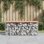 Banco jardín diseño gaviones madera abeto Douglas 103x31,5x42cm de vidaXL, Bancos de jardín - Ref: Foro24-834351, Precio: 69,...