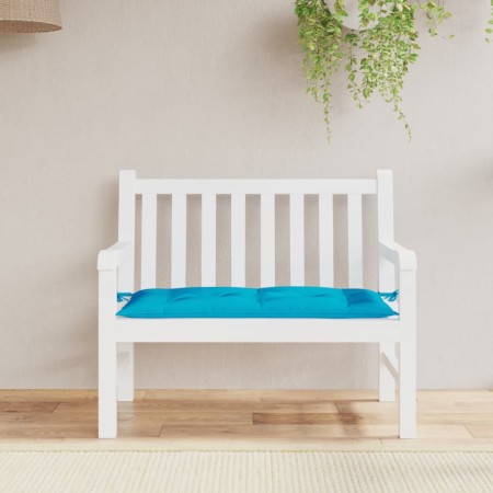 Cojín de banco de jardín tela Oxford azul 100x50x7 cm en Decoración | Comprar online en Foru.es