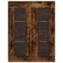 Armarios de pared 2 uds madera de ingeniería roble ahumado de vidaXL, Aparadores - Ref: Foro24-3197918, Precio: 139,28 €, Des...
