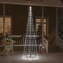 Árbol de Navidad en asta de bandera 310 LED blanco frío 300 cm en Decoración Festiva y Estacional | Comprar online en Foru.es