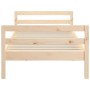 Estructura de cama madera maciza de pino 90x190 cm de vidaXL, Camas y somieres - Ref: Foro24-821634, Precio: 99,52 €, Descuen...