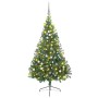Árbol de Navidad Artificial Preiluminado Verde 180 cm PVC en Decoración Festiva y Estacional | Comprar online en Foru.es