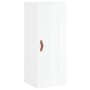Aparador alto madera contrachapada blanco brillo 34,5x34x180 cm de vidaXL, Aparadores - Ref: Foro24-3200107, Precio: 107,09 €...