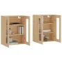 Wall cabinets 2 pcs engineered wood Sonoma oak by vidaXL, Sideboards - Ref: Foro24-3197924, Price: 171,01 €, Discount: %