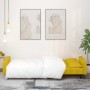 Sofá cama de 2 plazas con dos almohadas terciopelo amarillo en Sofás | Comprar online en Foru.es