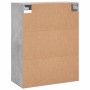 Armarios de pared 2 uds madera de ingeniería gris hormigón de vidaXL, Aparadores - Ref: Foro24-3197925, Precio: 166,71 €, Des...
