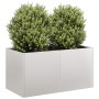 Jardinera 80x40x40 cm acero inoxidable en Macetas y jardineras | Comprar online en Foru.es
