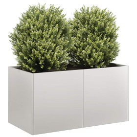 Jardinera 80x40x40 cm acero inoxidable en Macetas y jardineras | Comprar online en Foru.es